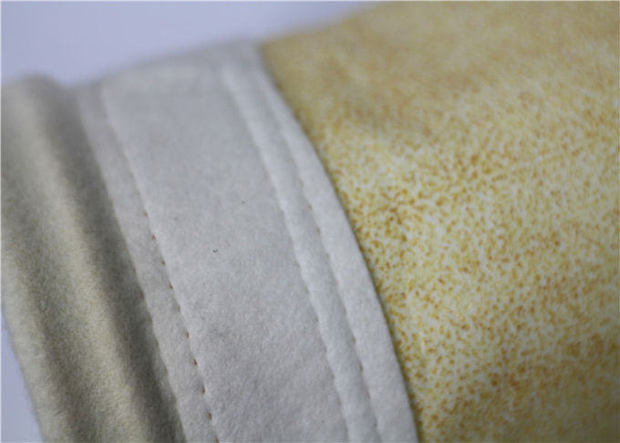 De thermoplastische Textielzak van de Stoffilter, PTFE-Filterzak het Uitstekende Niet gebleekt Naaien